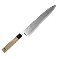 堺菊守　出刃包丁　全長275mm Amazon｜堺菊守 出刃包丁 シルバー 刃渡り:約24cm 青鋼 出刃 朴