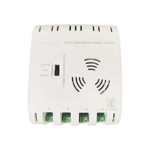 Image of FYBER SMPS for CCTV Camera 4 Channel Power Supply 12v Suitable for Any Brand HD Analog Surveillance Dome Bullet Cameras Independent Series