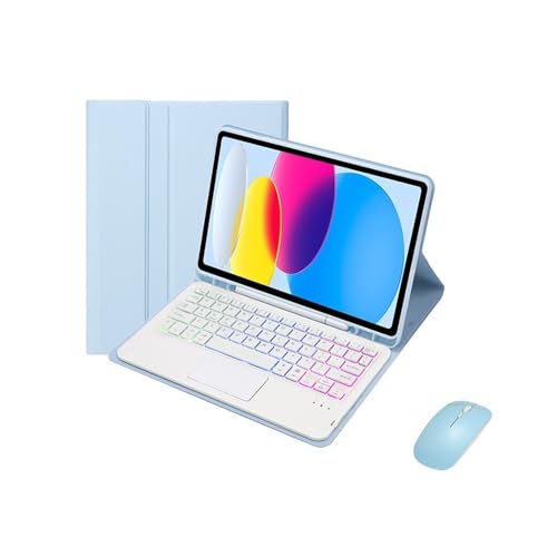 Clavier rétroéclairé tricolore iPad 10 résout le manque de confort de frappe sur tablette
