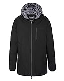 Lavage en machine Schott NYC Mixte Fargo2 DOUDOUNE ZIPPEE SOUDEE SCHOTT, Noir, 3XL EU
