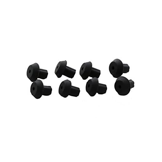 Pack of 8 Rubber Grate Foot WB02T10461 Replacement for GE Range