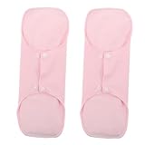 Gatuida 2 Stück Wiederverwendbare Wochenbettbinden aus Saugfähiger Baumwolle Dünn Auslaufsicher...