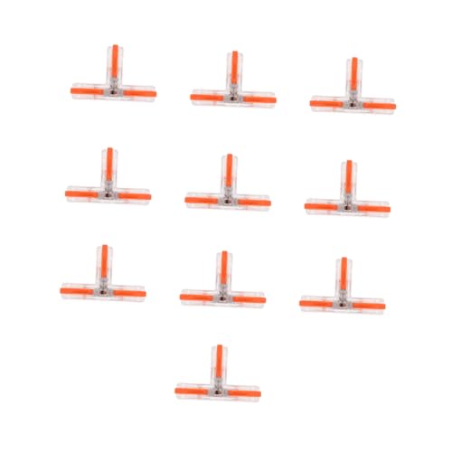 Bornes à sertir de câbles MAGICLULU kit de 30 connecteurs orange en cuivre étamé