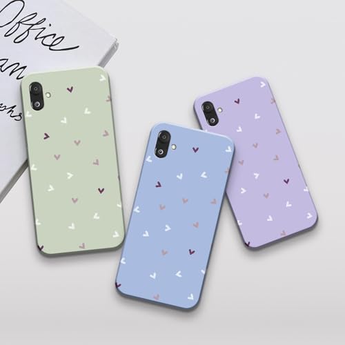 Image of COLORflow Polycarbonate Back Cover Case Compatible With Samsung Galaxy F14 5G | Family Of Hearts Color Customized Back Cover Compatible With Samsung Galaxy F14 5G, Multi