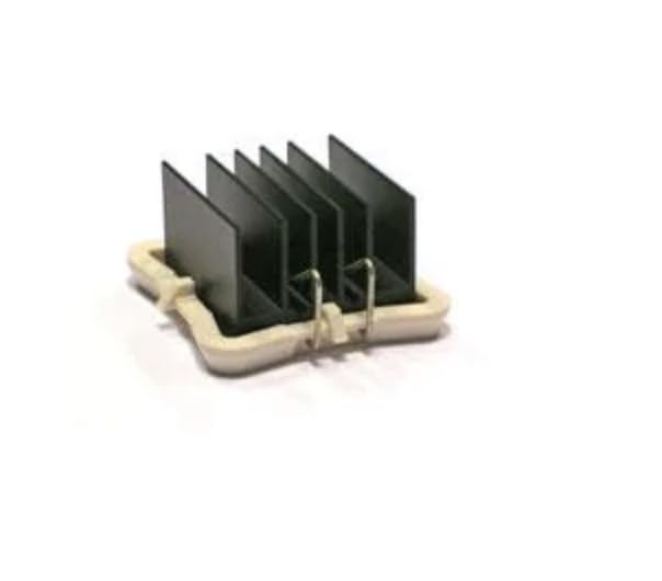 ATS-53210K-C1-R0, Heat Sinks Maxigrip BGA Heat Sink w/Attachment, Straight Fin, Black, T766, 21x21x14.5mm