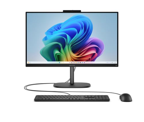 Image of HP OmniStudio All-in-One Desktop Next Gen AI 24-cw0200 PC, Windows 11 Home, 23.8 inch, Touch Screen, AMD Ryzen AI 7, 16GB RAM, 512GB SSD, FHD, Cotton White