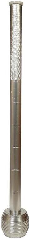 MAX FIT Iron Mugdar Meel, Wooden Exercise Club, Natural Wood, Medium Size, 45 x 12 cm, Traditional Indian Fitness Equipment (10, Kilograms)