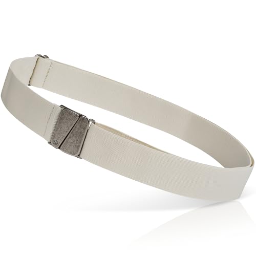 Image of ONE-BELT No Show Invisible Elastic Belts for Women & Men 1.30 inch inch adjustable Non Slip Zero Bulk. Designed in USA.
