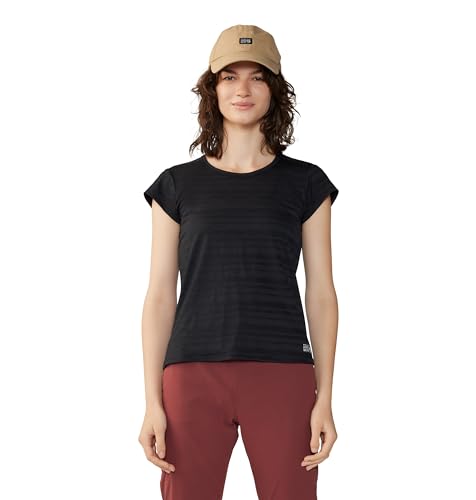 Chemise Mountain Hardwear Mighty Stripe évacuez la transpiration en randonnée femme