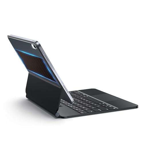 COOSTART Magic-Style Magnetic Keyboard Case for iPad 10th Generation 10.9-inch 2022, Magnetic Case with Keyboard, Light Charging, Floating Cantilever Stand, Multi-Touch Trackpad, Black