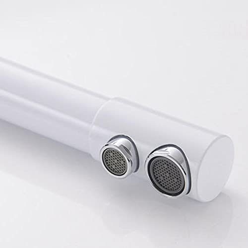 Robinet de cuisine 3 voies en laiton blanc chic et durable