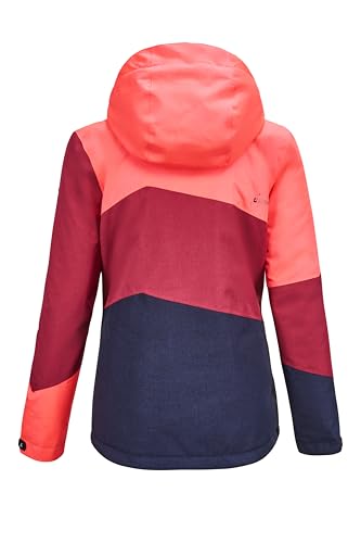 killtec Mädchen Lynge Grls Jckt B Funktionsjacke Mit Kapuze, neo-coral, 128 – Ansicht 4