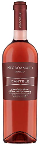 CANTELE 3 Bottiglie Vino NEGROAMARO Rosato I.G.T. SALENTO da UVE NEGROAMARO