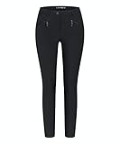 cambio hose schwarz mit stickerei  Cambio Damen Hose Resa Größe 4229 Schwarz (schwarz)