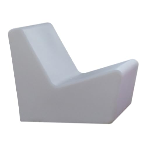 MOOVERE Fauteuil Lumineux d'exterieur H66cm, Solaire+Batterie Rechargeable LED/RGB, extérieur/intérieur, télécommande Incluse