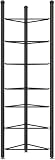 Scaffale a 3 ripiani per esercizi e yoga, supporto per palle mediche per casa, palestra e studio, altezza 70 cm, facile da riporre, design triangolare, organizer per fitness