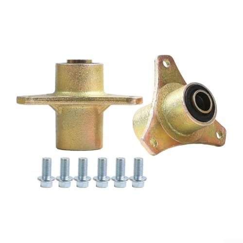 Par de bujes de rueda delantera de repuesto de 17 mm, 3 pernos con rodamientos para motos de cross de 70 cc-2, ATV, Go Karts, motocicletas de buggy, triciclos y UTV