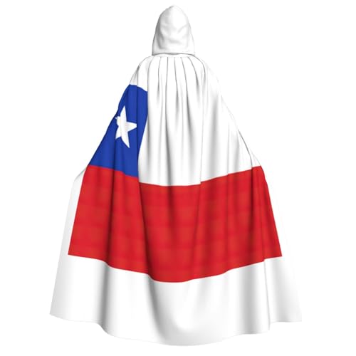 Cape de sorcière drapeau du Chili pour adulte grand confort EdWal