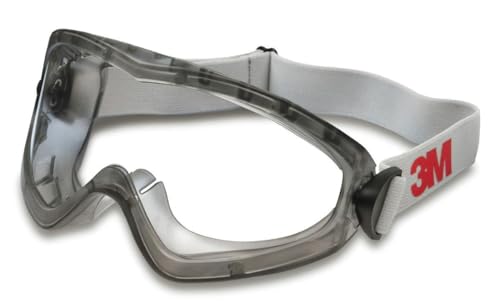 3M™ 2890S Occhiali a mascherina di protezione, lente trasparente in