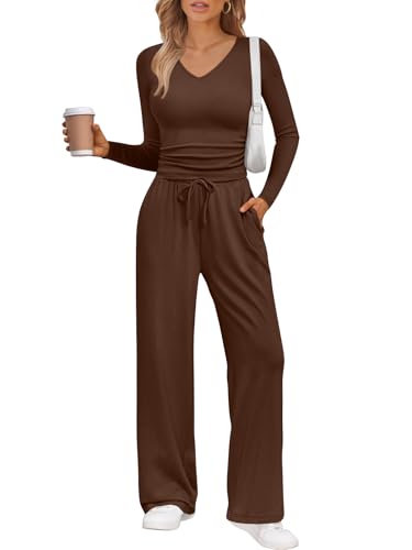 Trendy Queen Two 2 Piece Matching Lounge Sets for Women