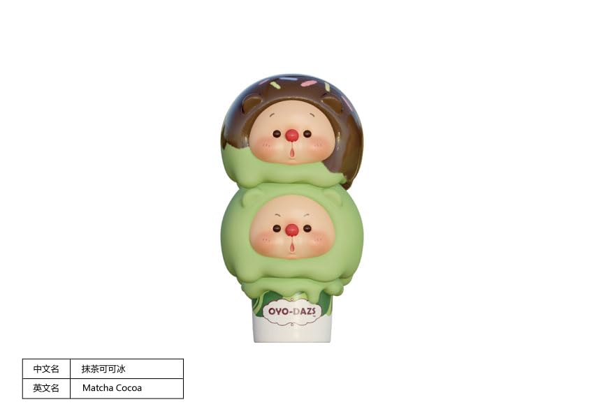 Amazon | JOTOYS OYO アイスクリームジェンガシリーズ PVC&PU&