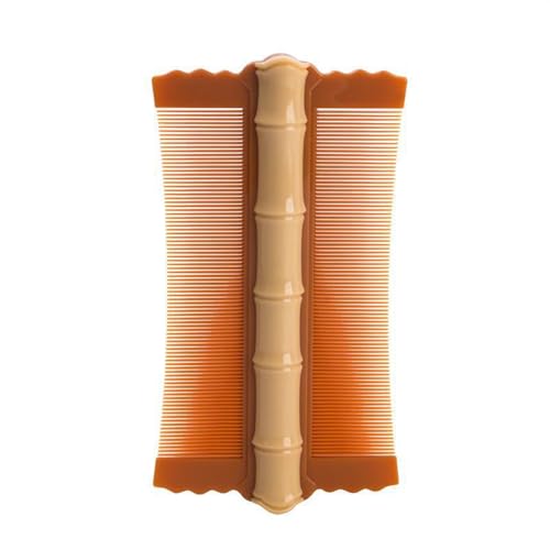 Fine Tooth Flea Comb for Dogs & Cats, Pet Grooming Comb for Removing Flea Lice Dander Loose Hair