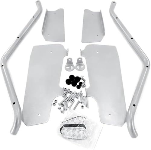Barre de protection moto Kymco Racing H150 X150 pare-chocs argent anti-choc