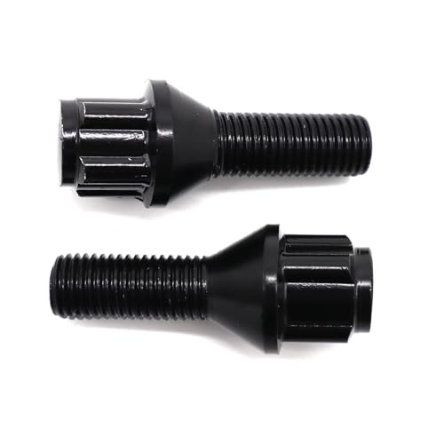 Perno de rueda de alta precisión para BMW E24 E63 Kit de 4 pernos bloqueo ruedas M12x1.5 5