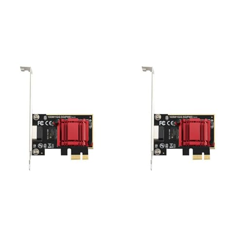 Carte Réseau Ethernet 2500Mbps Double Port RJ45 Haute Vitesse