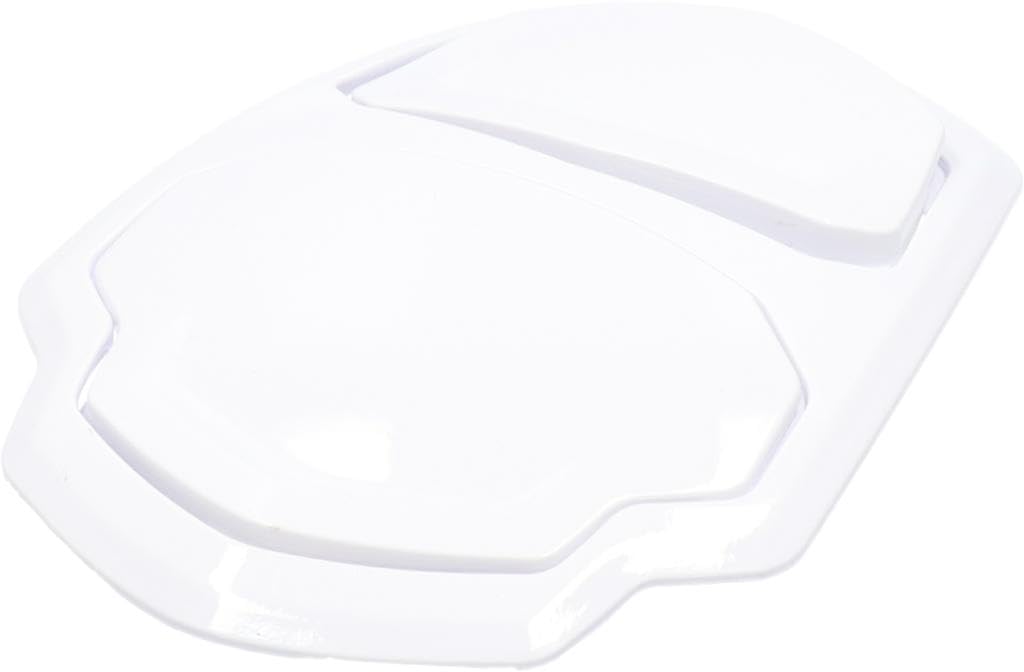 Caberg FLYON Top Vent mécanisme aération finition vernie brillant blanc éclatant