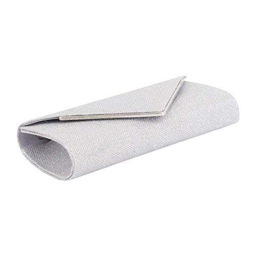Naimo Womens Paillette Shoulder Envelope Evening Purse Wedding Party Clutch Bag