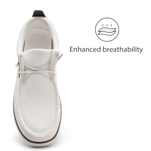 Image of Mens Loafers Walking Slip on Boat Shoes Running Tennis Athletic Sneakers Workout Sports Gym Fashion Classcial Non Slip Sneakers Casual Comfortable Shoes Leisure Vintage Flat