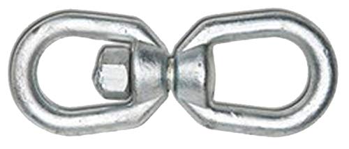 182-1-4 0.25 in. Galvanized Swivel Eye Forged