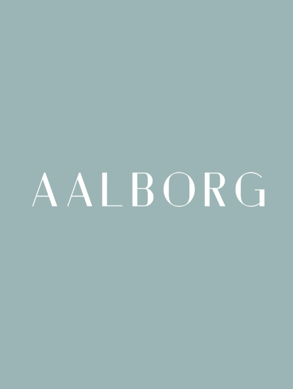 Aalborg: A Decorative Book | Perfect for Coffee Tables, Bookshelves, Interior Design & Home Staging