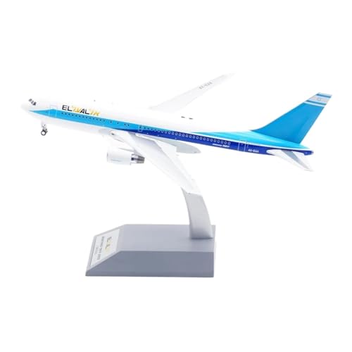 Modèle réduit avion B767-200 El Al 1:200 en métal lourd pour vitrine sans poussière
