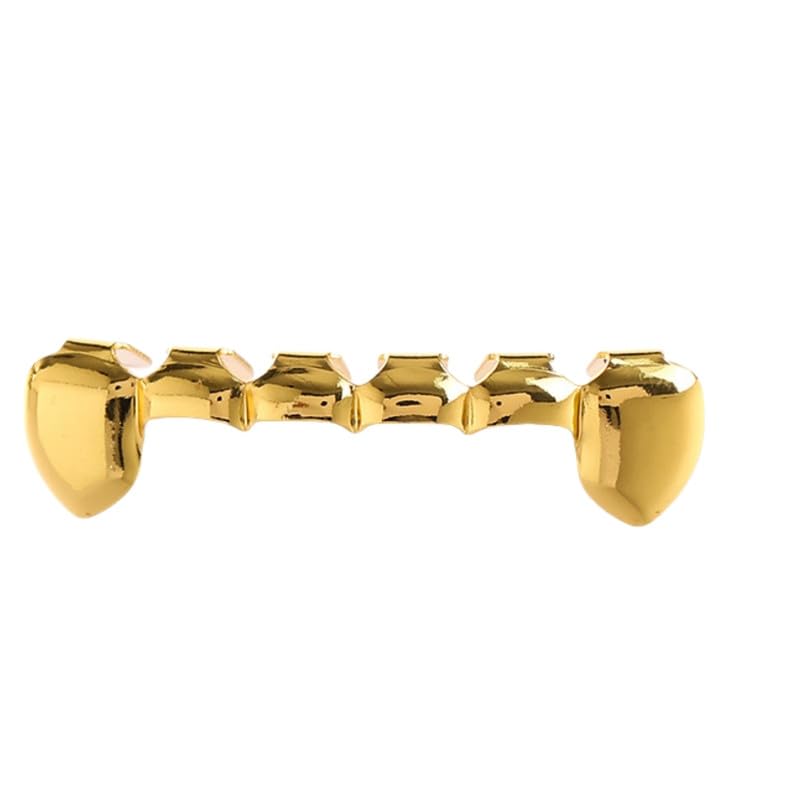 Clown Fang Teeth Braces Grills Silver Plated With Copper Base Decorative Accessory For Men And Women-image-28