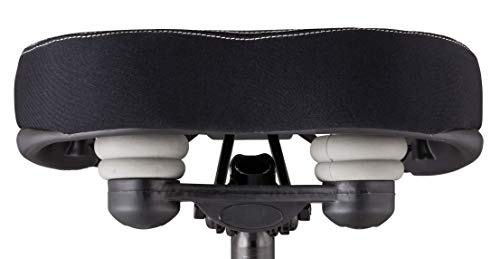 Schwinn Comfort Bike Seat, Foam, Wide Saddle, Black #TOP1