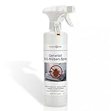 HANSE PRO Geraniol Anti-Milben-Spray I Hausstaub-Milben-Spray I Milbenschutz I Mittel gegen Bettwanzen & Milben I Hausstaubmilben-Allergie I Milben-Bekämpfung (1 x 500ml)