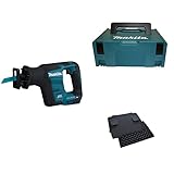 Makita Akku-Reciprosäge 18,0 V (ohne Akku, ohne Ladegerät) + MAKPAC + Polster