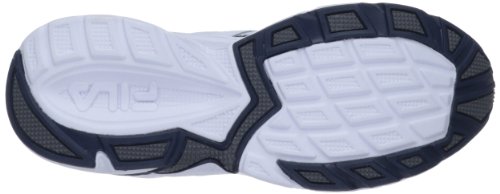 Image of Fila Men's Capture Running Shoe,White /Peacoat /Metallic Silver,7 M US