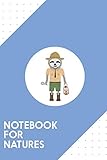  Notebook for Natures: Dotted Journal with Sloth Ranger with lamp Design - Cool Gift for a friend or family who loves camping presents!  6x9\"  180 ... Brainstorming, Journaling or as a Diary