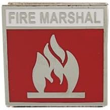 Fire Marshal Badge, 2.5x2.5cm - S3168(Single)