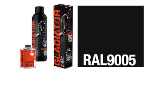 shabbychiccolors GLADIATOR RAPTOR pintura texturizada con altísima resistencia al rayado tipo raptor (negro ral 9005)