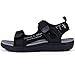 Imagen de WYSFLY Sandalias para niños Zapatos planos deportivos al aire libre con punta abierta para niños Gris Tamaño 37 EU