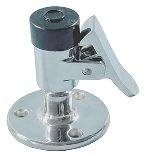 Tope de puerta de acero inoxidable para suelo retenedor metálico protector de golpes 4