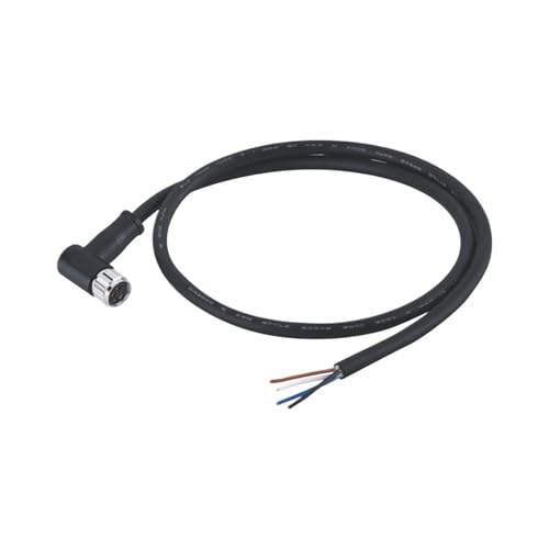 Coude femelle M8 type A 4 broches IP69 pour résoudre les pannes de câblage coudé