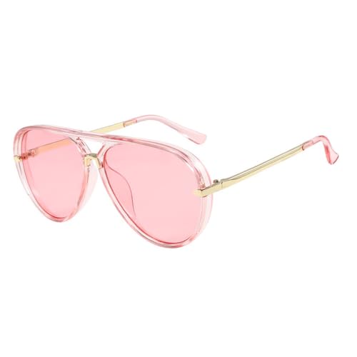 Lunettes de soleil vintage femmes double pont pour terrasse et plage