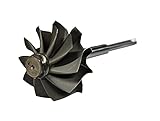 10 Blade Turbine Wheel Shaft for 6.6l Duramax LB7 Chevy GMC 2001-2004 IHI Turbo
