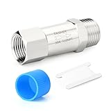 TAISHER 1PCS 304 Stainless Steel 1/2' NPT Male x 1/2' NPT Female Check Valve,Backflow Prevention,One Way Non-Return Check Valves