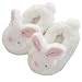 HALLUCI Kid's Cozy Fleece Memory Foam House Trick or Treat Halloween Slippers (7 M US Toddler, The Happy Bunny)